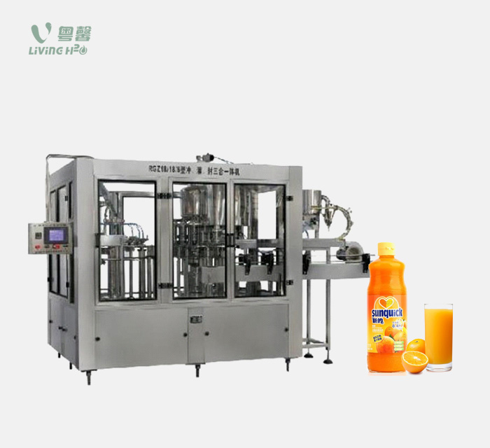 juice/tea hot filling machine（3-in-1）